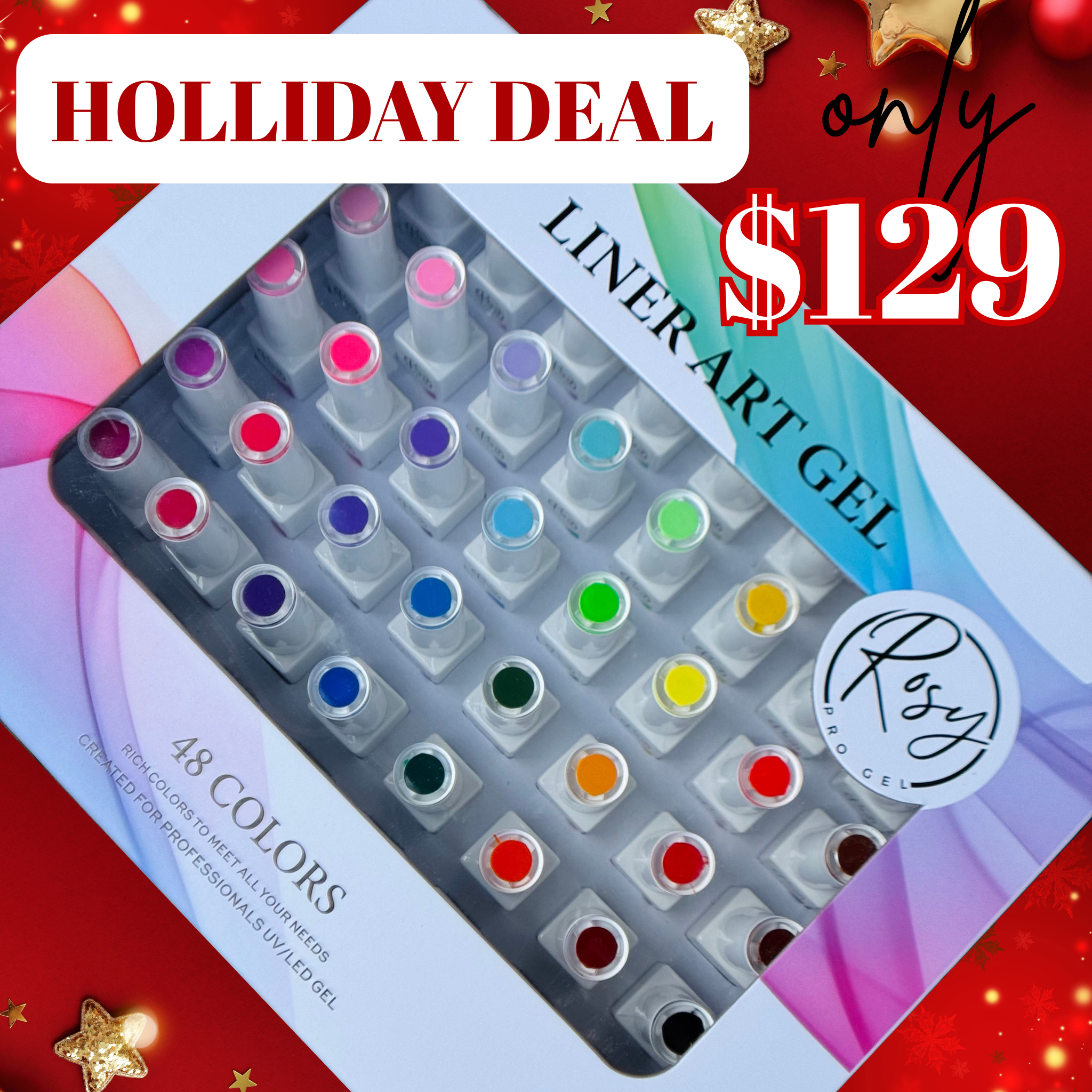LINER GEL ART SET 48 COLORS